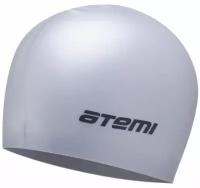 Шапочка для плавания ATEMI SC109, серый