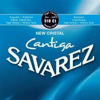 Комплект струн для классической гитары Savarez New Cristal-Cantiga 510CJ