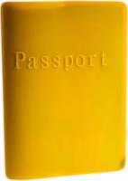 Обложка для паспорта, желтый, оранжевый