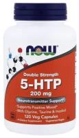 5-Гидрокситриптофан Двойной Концентрации NOW 5-HTP Double Strength 200 mg 120 капсул