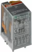 CR-M230AC4L Реле 4ПК 6А 230B АС, со светодиодом ABB, 1SVR405613R3100