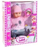 Кукла DIMIAN Bambina Bebe Пупс &quotМой первый зуб&quot, звуковые эффекты 46 см BD1378-M30