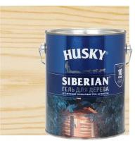 Гель для дерева Husky Siberian полуматовый цвет бесцветный 2.7 л