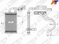 Радиатор Отопителя Салона Suzuki Grand Vitara 05- Sat арт. ST-SZ83-395-0