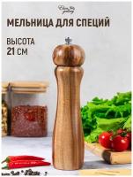 Мельница механическая Elan Gallery для соли и перца 5*5*21,5см (240240)