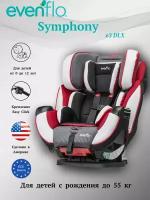 Автокресло детское Evenflo Symphony от 0 до 55 кг, группа 0/1/2/3, цвет Ocala, арт. 34631038