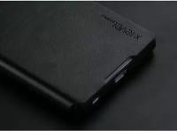 Чехол-книжка для Sony Xperia Z3+,Z4, Sony Xperia E6653, X-LEVEL бизнес серии FIBCOLOR черный