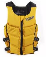 Жилет страховочный плавательный Standart hikeXp, желтый, размер XL / Спортивный спасательный жилет для рыбалки, водных видов спорта, SUP
