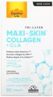 Country Life Maxi-Skin Collagen + C & A 90 таблеток