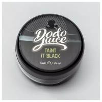 Восковый восстановитель цвета пластика и резины Dodo Juice Taint it Black 30мл