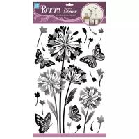 Стикер Room Decor Одуванчик с блестками 32*50