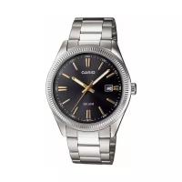 Наручные часы CASIO Collection MTP-1302D-1A2, серебряный, черный