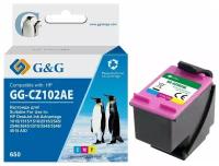 Картридж G&G GG-CZ102AE №650 цветной для HP DeskJet 1010/10151515/1516