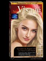 VISAGE Color Hair Fashion / Стойкая крем-краска для волос, оттенок 14 Светло-перламутровый русый / Light Pearl Blond