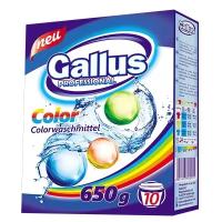 Стиральный порошок Gallus Color, 0.65 кг