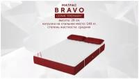 Premium матрас Color Bravo бордовый 160*200