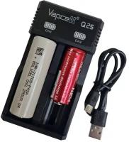 Зарядное устройство Vapcell Q2S для Li-ion аккумуляторов 18350, 18650, 21700