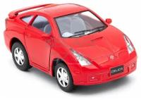 Металлическая машинка KinsFun Мультяшная Toyota Celica, KT4010-11D инерционная, 10 см