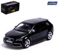 Автоград Машина металлическая AUDI RS3 SPORTBACK, 1:43, цвет чёрный