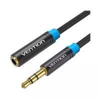 Кабель-удлинитель Vention аудио Jack 3,5 mm M/Jack 3,5 mm F - 1 м