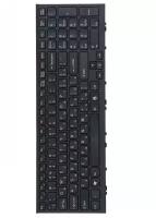 Клавиатура ZeepDeep для ноутбука Sony, черная с рамкой, без подсветки, гор. Enter, 148970861