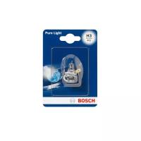 Лампа галогенная Bosch H3 Pure Light 12V 55W, 1 шт., 1987301006