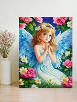 Картина на стену Ангел 30x40 см