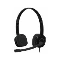 Компьютерная гарнитура Logitech Stereo Headset H151 черный