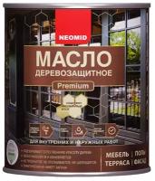 Масло деревозащитное Neomid Premium, 0,75 л