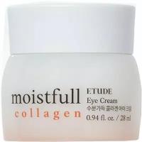 ETUDE HOUSE Moistfull Collagen Eye Cream Увлажняющий крем для кожи вокруг глаз с коллагеном 28мл