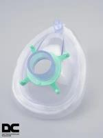 Маска с воздушной подушкой и регулируемым винтом (анестезиологическая маска (поддувная манжета)) 3 одноразовая