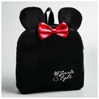 Рюкзак плюшевый Disney "Minnie Style", Минни Маус (4688788)