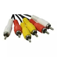 Кабель соединительный Telecom 3xRCA (M) - 3xRCA (M), 3m TAV7150-3M