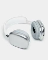Наушники беспроводные полноразмерные / Bluetooth 5.1 / Stereo / встроенный микрофон / MP3-плеер / AUX / Слот для карты памяти Micro SD / Silver