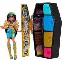 Кукла Monster High Skulltimate Secrets Cleo De Nile Монстр Хай Скультимейт Сикретс Клео Де Нил HKY63