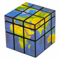 Головоломка Lefun Зеркальный кубик Рубика Земля Черный