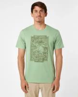 Футболка; М; DESTI ANIMALS TEE; цвет 0078 JADE; размер S