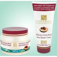 Крем Health & Beauty Body Care Cream Shea Butter Effective Extra Rich, Интенсивный крем на основе масла Ши, 250 мл