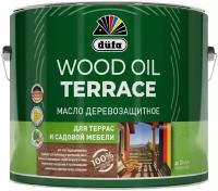 Масло деревозащитное для террас и садовой мебели Dufa Wood Oil Terrace (2л) дуб