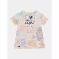 Футболка GUESS, размер 116-122, белый