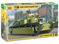 Звезда 3694 Советский средний танк Т-28 1/35