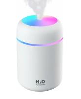 Мини-увлажнитель воздуха С подсветкой HUMIDIFIER H2O WHITE