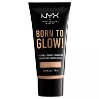 NYX professional makeup Тональный крем Born to glow!, 30 мл, оттенок: Neutral Tan