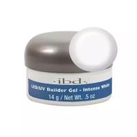 Гель IBD LED/UV Builder gel конструирующий камуфлирующий, 14 мл intense white