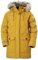 Куртка парка женская, Helly Hansen, W REGINA PARKA, цвет желтый, размер XS