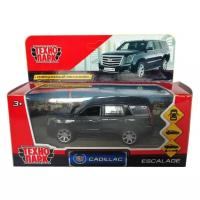 Внедорожник ТЕХНОПАРК Cadillac Escalade (ESCALADE-BK/SL/WT) 1:43, 12 см, черный