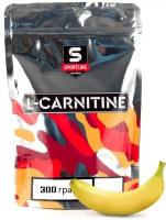 L- карнитин SportLine L-Carnitine, банан 300 гр. + гуарана и витамин С