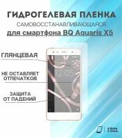 Гидрогелевая защитная пленка для смартфона BQ Aquaris X5