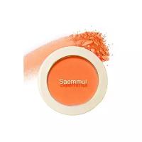 The Saem Румяна Saemmul Single Blusher OR02 Selfie Orange, 5 гр