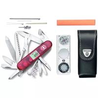 Набор с мультитулом VICTORINOX Expedition Kit полупрозрачный красный